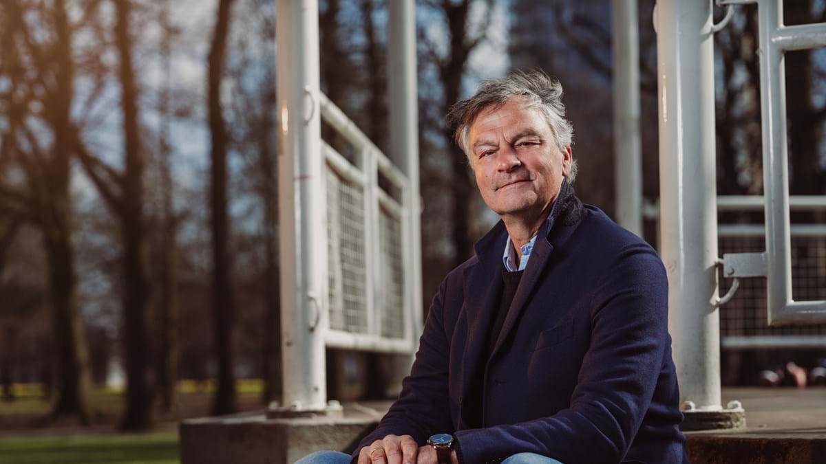 Bent Schneiders, directeur VSBfonds in Haarlem. NOC*NSF en VSBfonds lanceren eind mei een nieuw Nationaal Fonds voor de Sport.