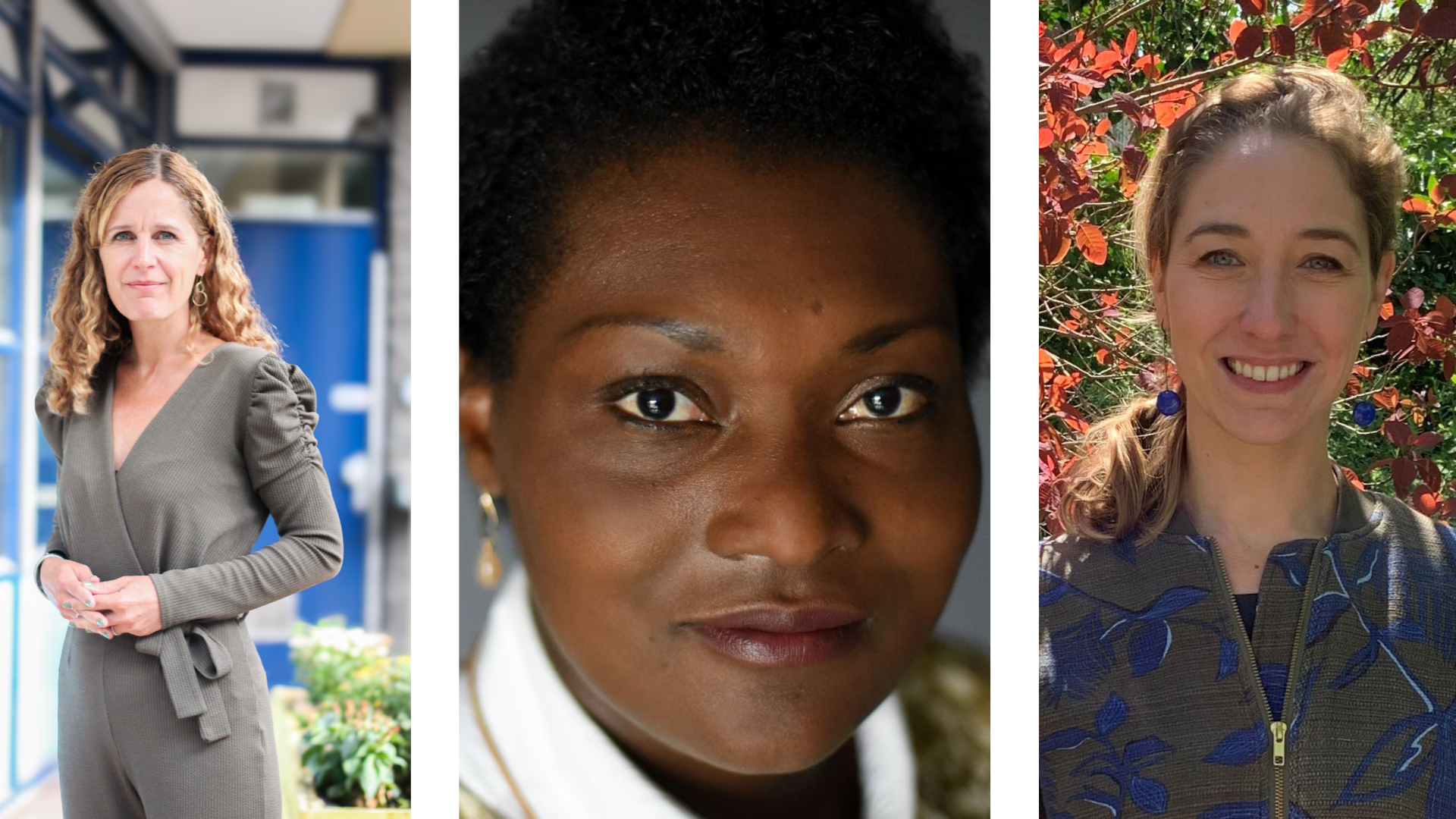 Mirjam van Rijn (links), Lisette Tanis-Pinas (midden), Zita Luna (rechts)